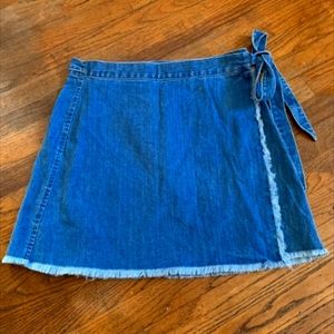 Madewell sz 14 Denim Skirt BBWT